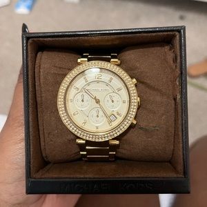 Gold Michael Kors Watch